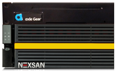 Media on Nexsan and Axle