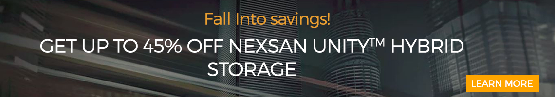 Nexsan 45% oFF Unity Hybrid Storage
